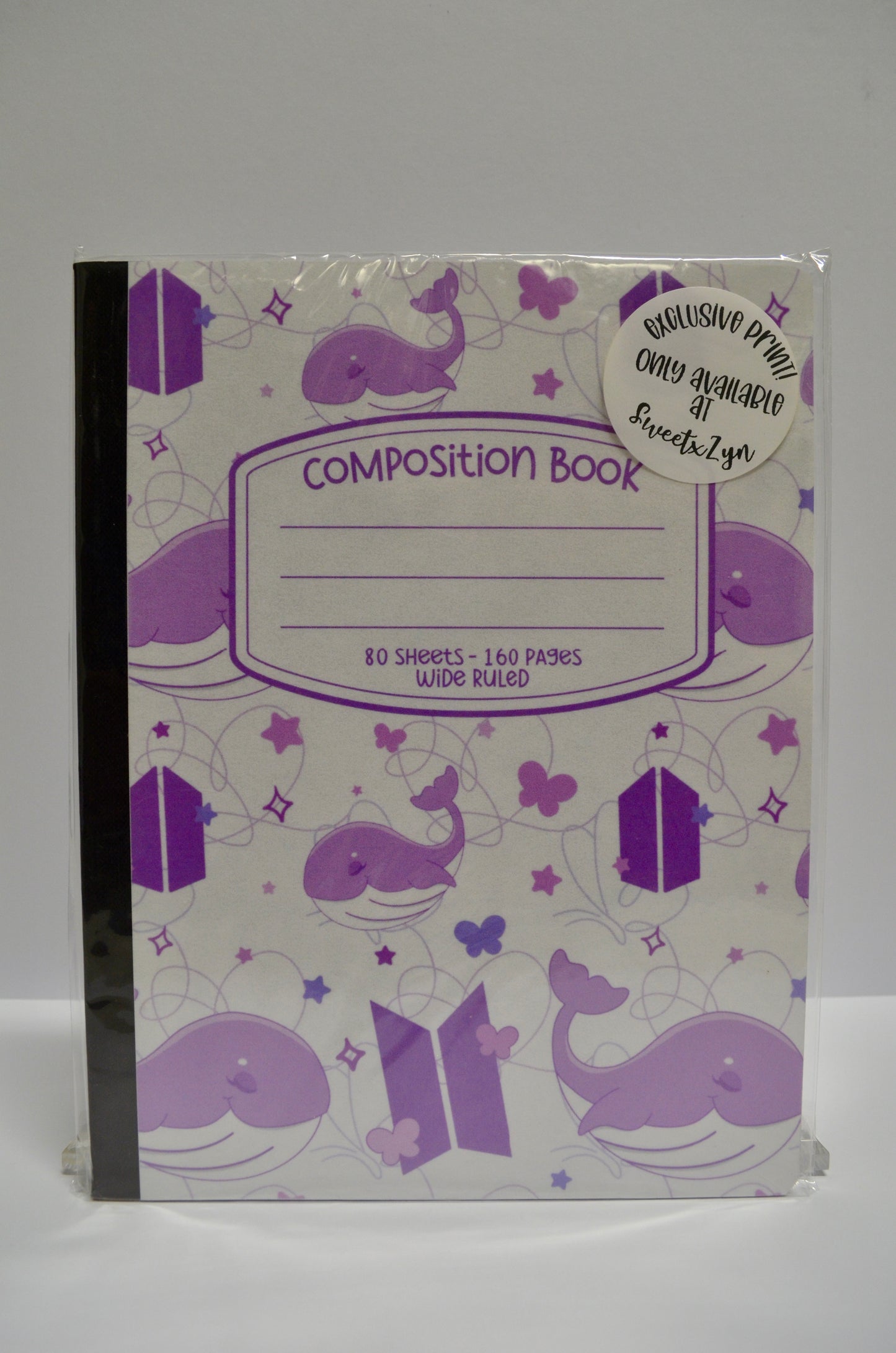Exclusive Wide Ruled Composition Books