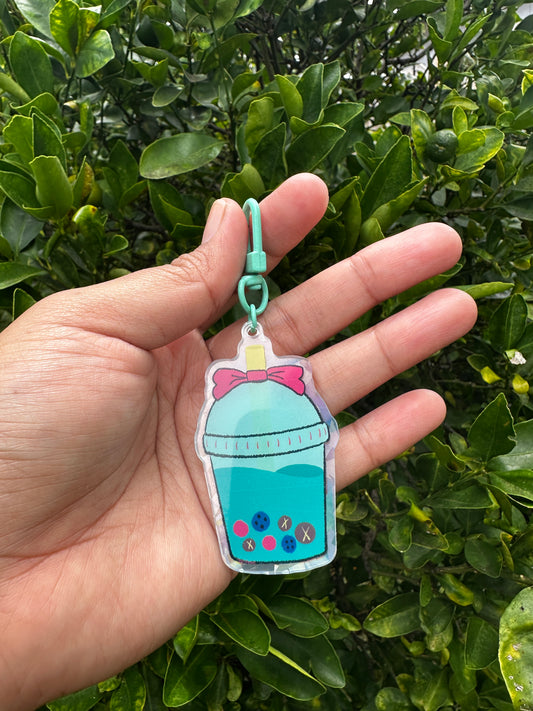 Exclusive Doll Boba Keychain