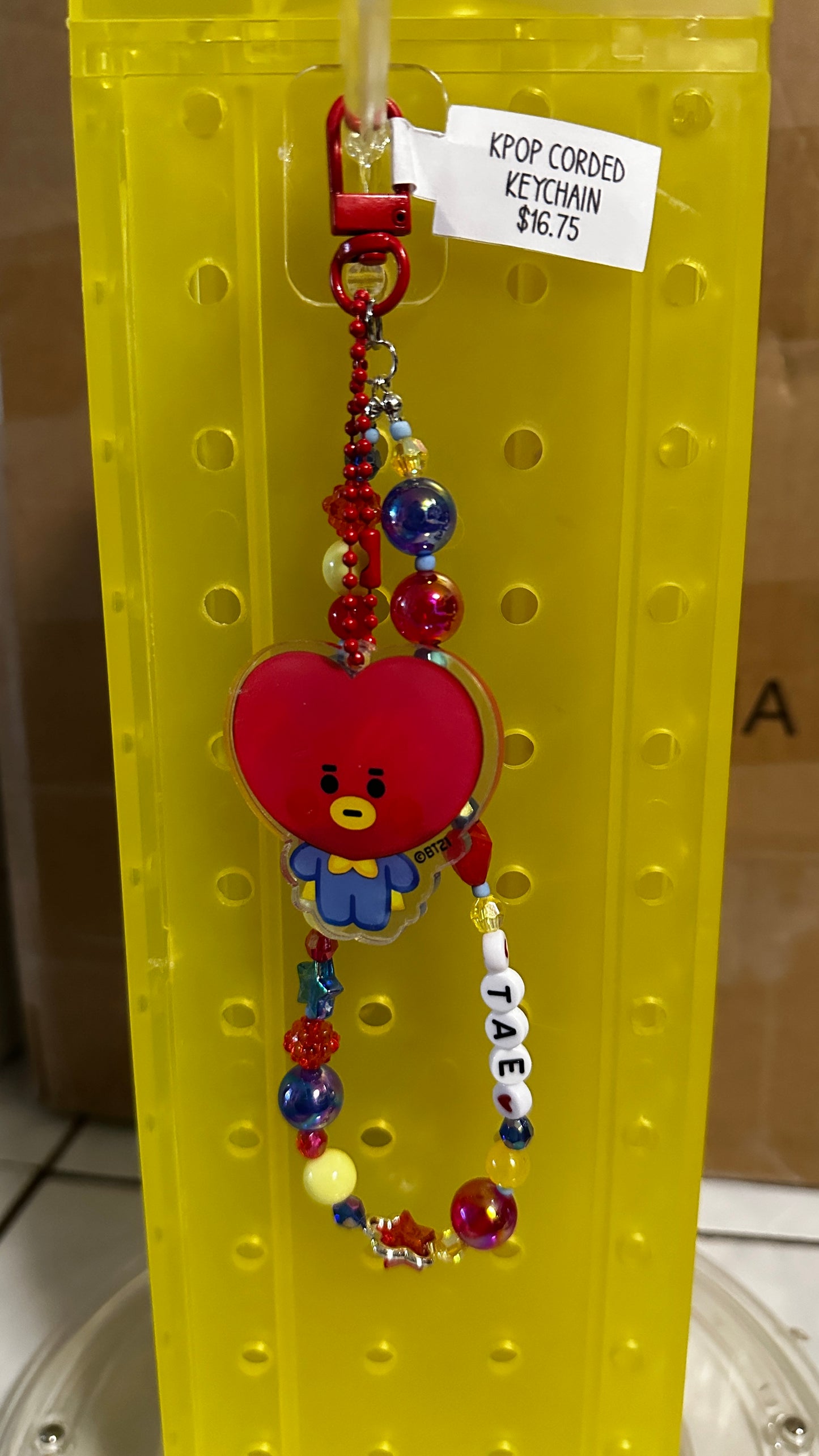 KPOP Corded Keychain