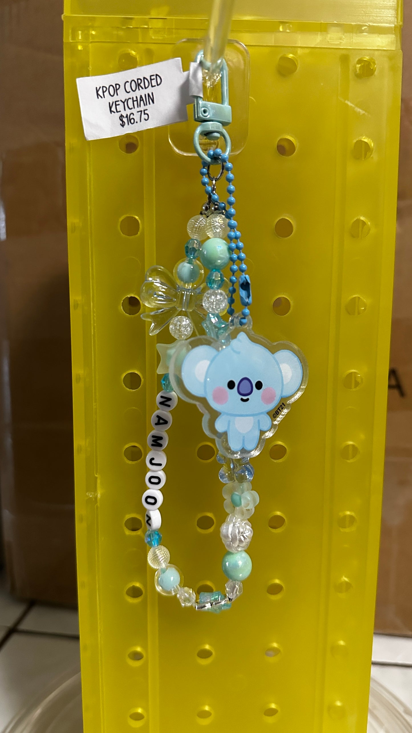 KPOP Corded Keychain