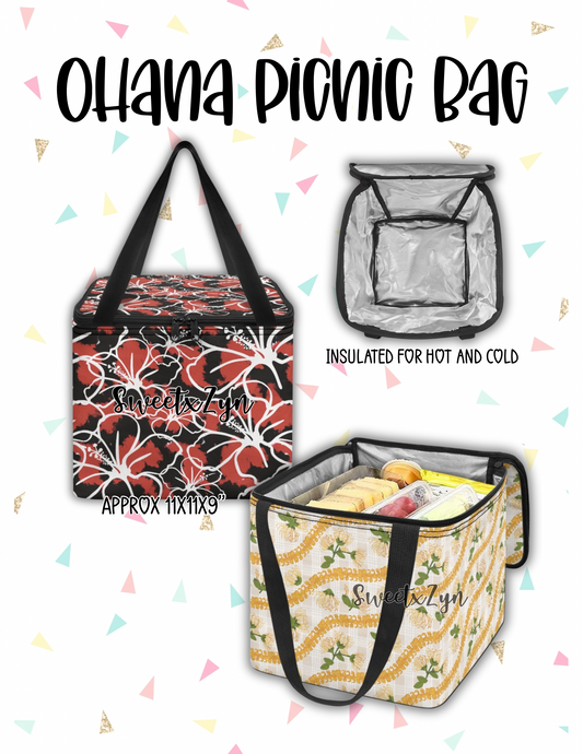 KOUNTRY KOLOHE KIDD COLLAB Ohana Picnic Bag