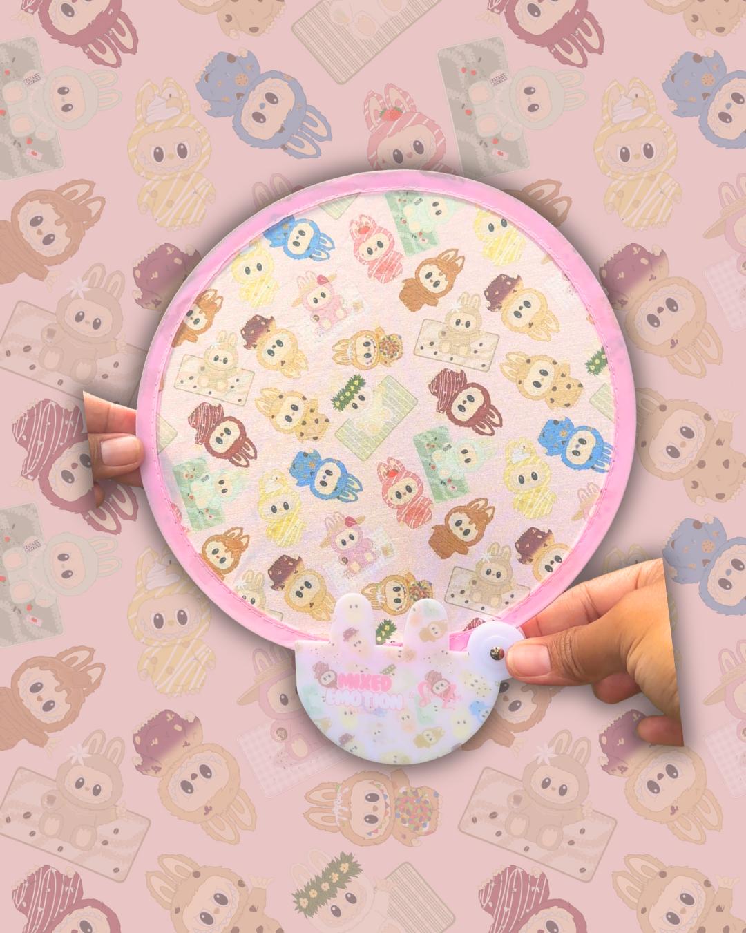 NEW OnoBu Collab w/MIXEDEMOTION BAKESHOP Pocket Fan