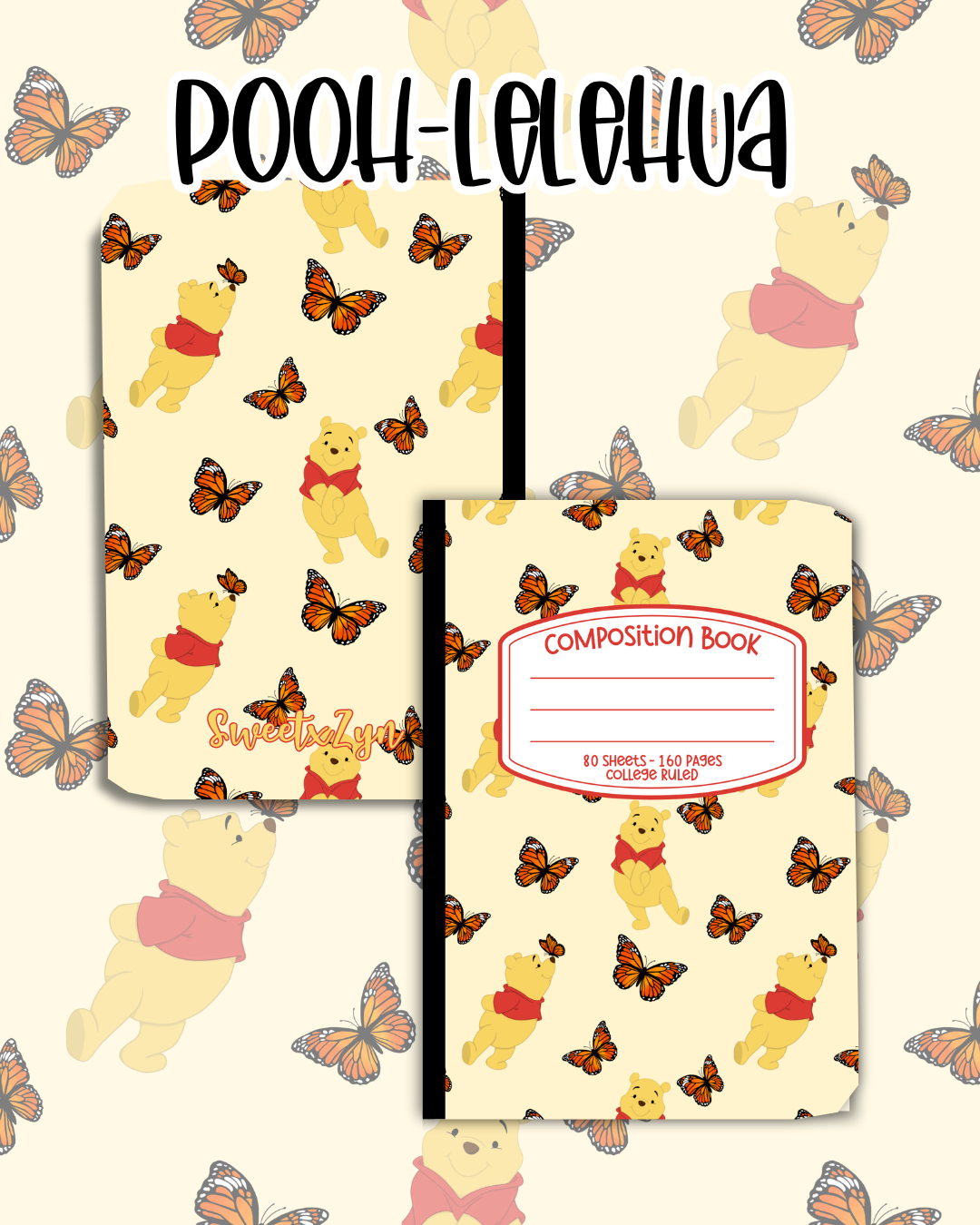 Pooh-lelehua Composition Book