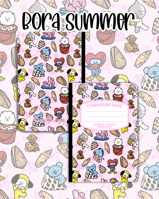 Bora Summer Composition Book