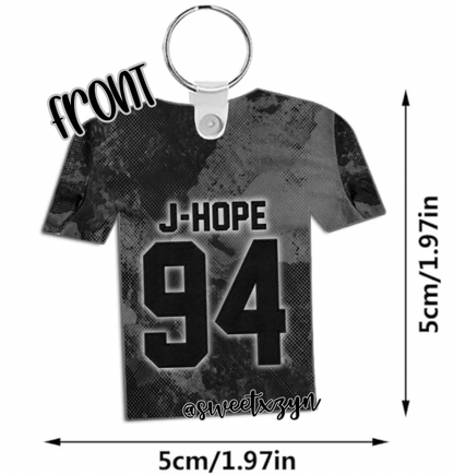 Idol Jersey Keychain