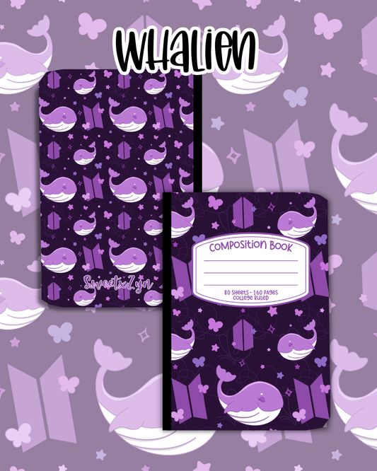 Whalien Composition Book