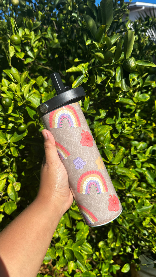 NEW Exclusive Pua Rainbows 20oz Flask