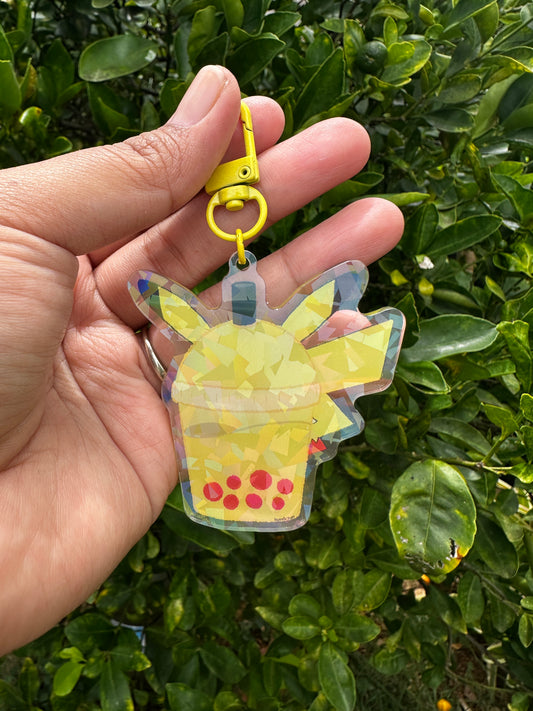 Exclusive Pika Boba Keychain