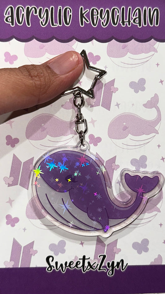 Whalien Acrylic Keychain
