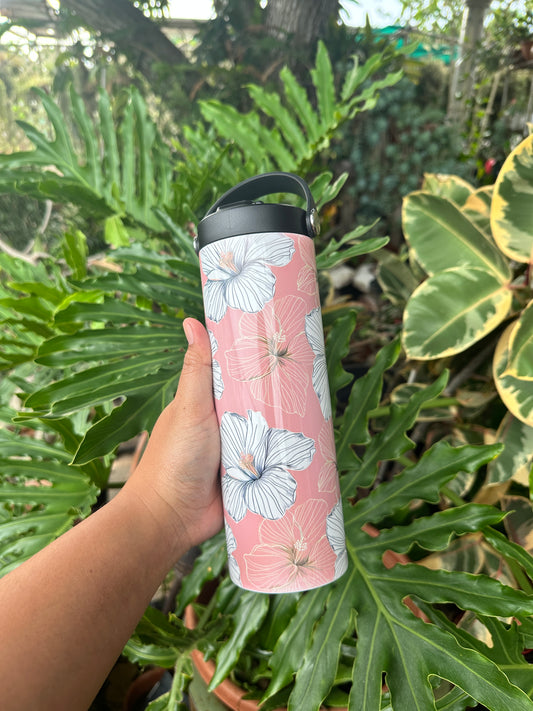 Exclusive Hibiscus 20oz Flask
