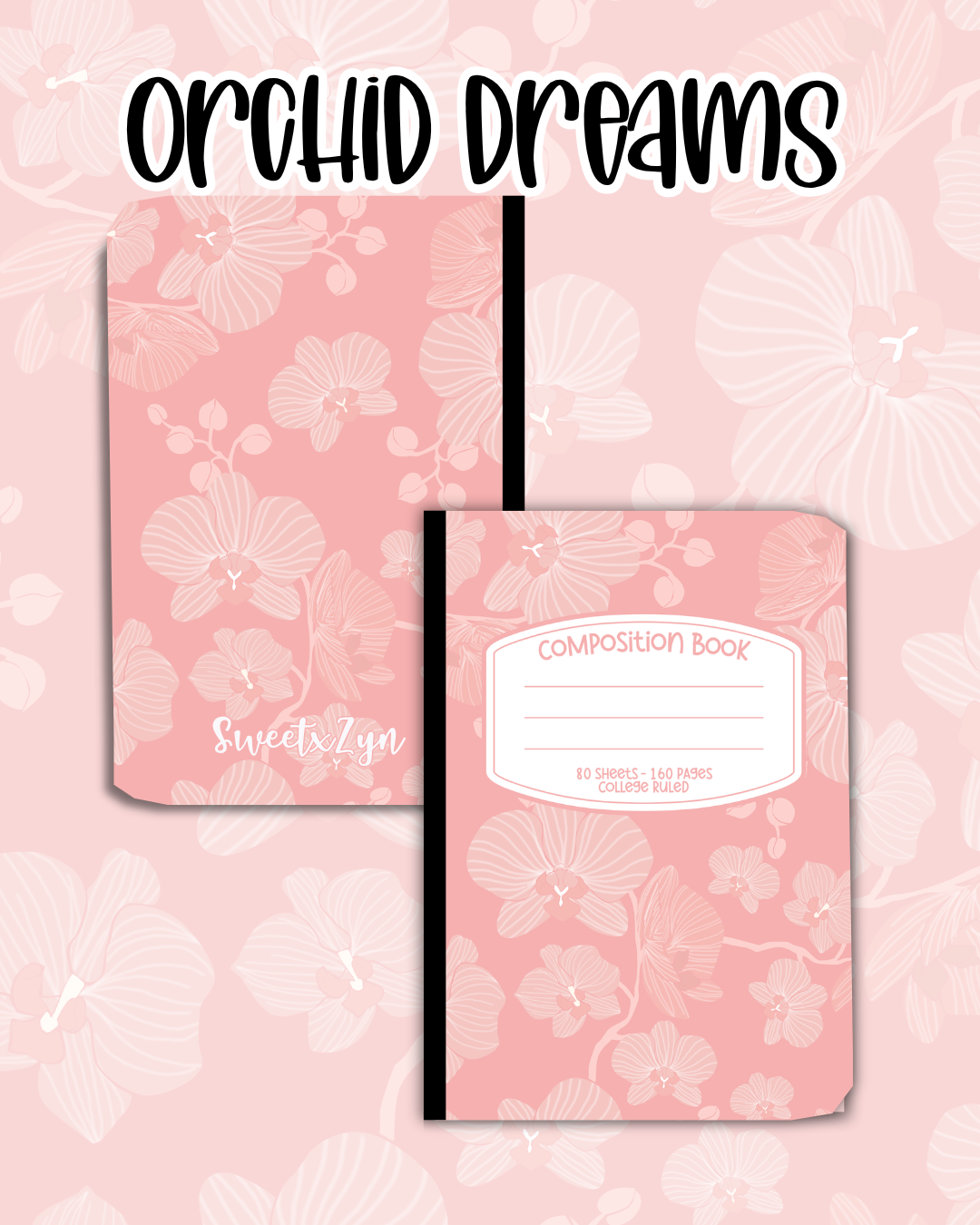 Orchid Dreams Composition Book