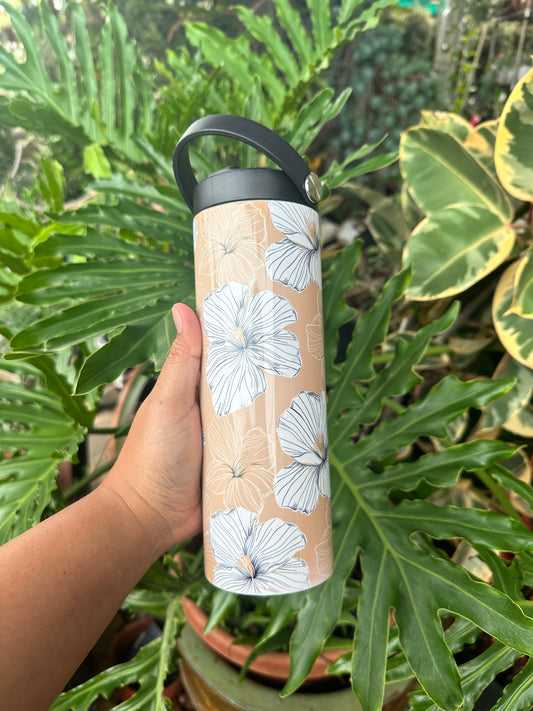 Exclusive Hibiscus 20oz Flask