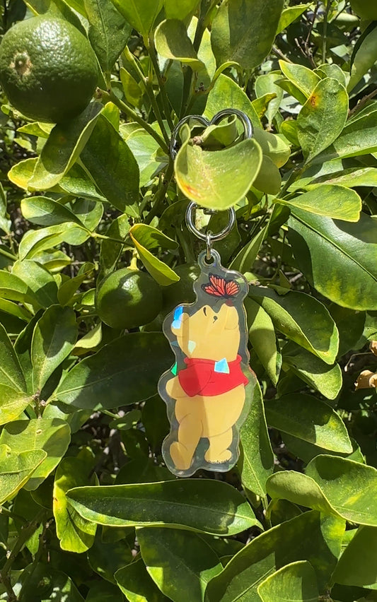 Exclusive Pooh-lelehua Keychain