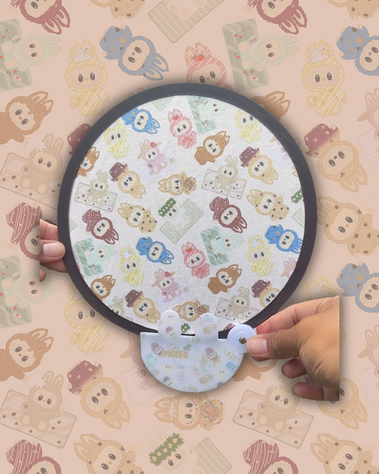 NEW OnoBu Collab w/MIXEDEMOTION BAKESHOP Pocket Fan