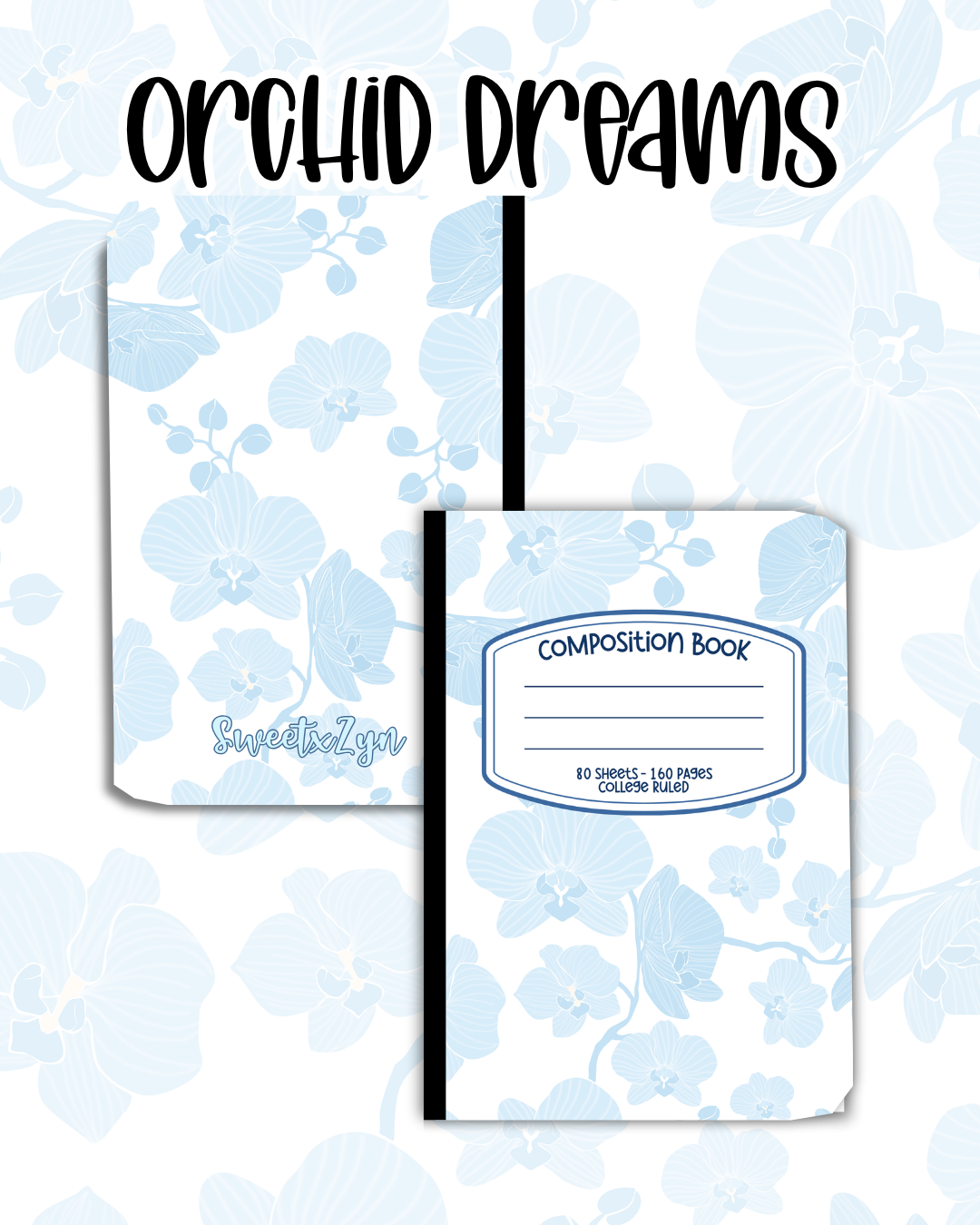 Orchid Dreams Composition Book