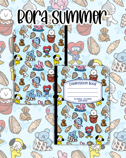 Bora Summer Composition Book