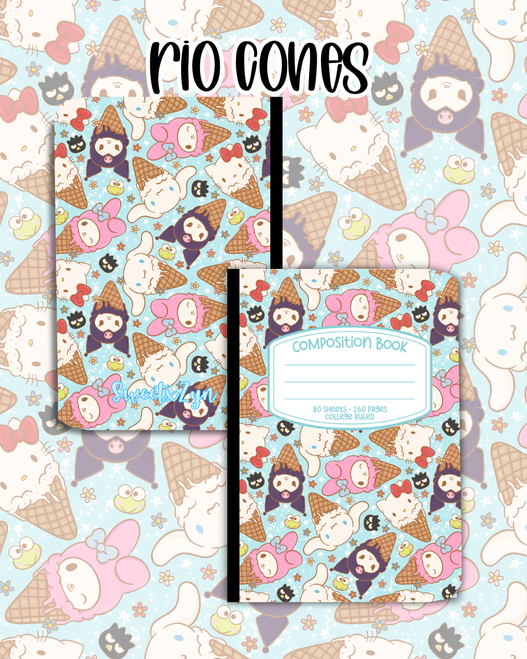 Rio Cones Composition Book