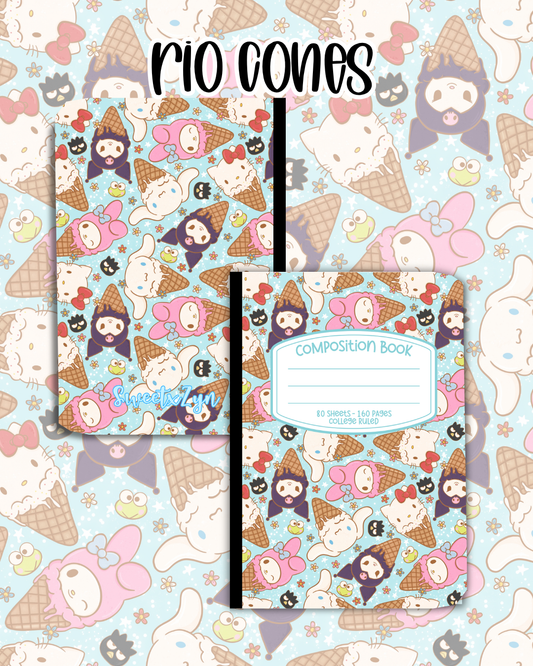 Rio Cones Composition Book
