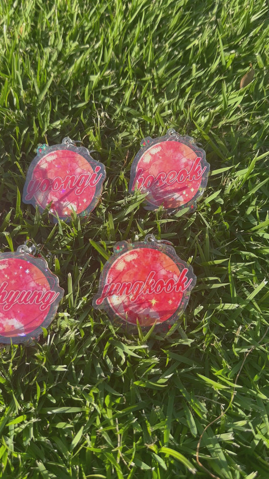 Bias Name Keychains