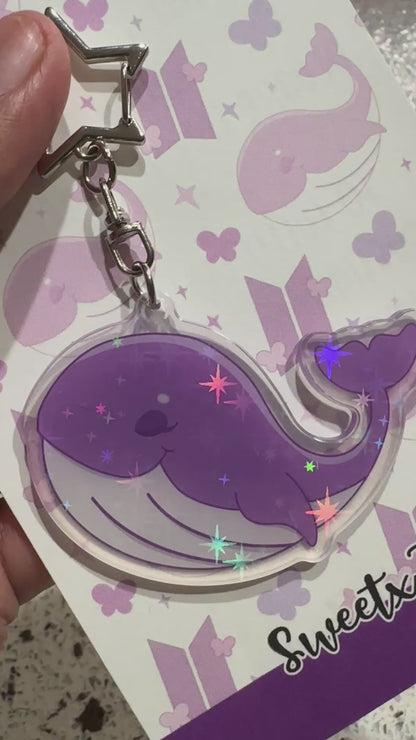 Whalien Acrylic Keychain